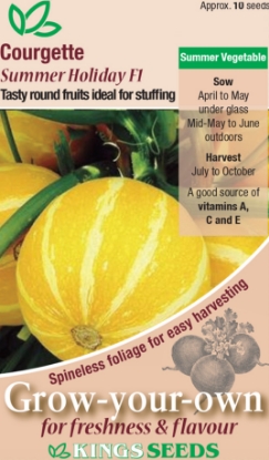 Picture of Courgette Summer Sun F1