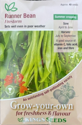 Picture of Runner Bean Firestorm 