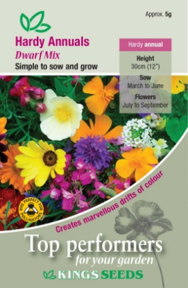 Picture of Hardy Annuals Dwarf Mix