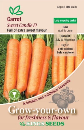 Picture of Carrot Sweet Candle F1 RHS AGM