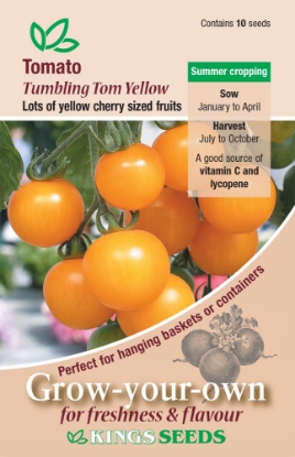 Picture of Tomato Tumbling Tom Yellow 
