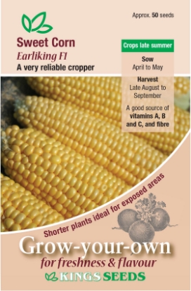 Picture of Sweet Corn Earliking F1