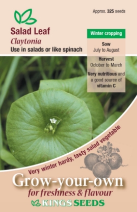 Picture of Salad Leaf Claytonia (Miners Lettuce)