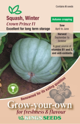 Picture of Squash Winter Crown Prince F1 RHS AGM