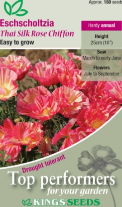 Picture of Eschscholzia Thai Silk Rose Chiffon