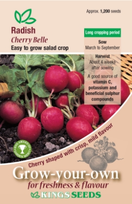 Picture of Radish Cherry Belle RHS AGM