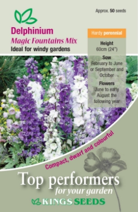 Picture of Delphinium Magic Fountains Mix