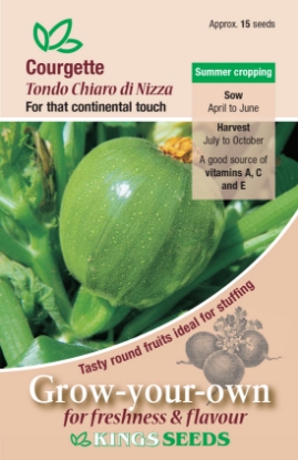 Picture of Courgette Tondo Chiaro Di Nizza