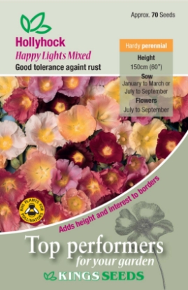Picture of Hollyhock Happy Lights Mixed