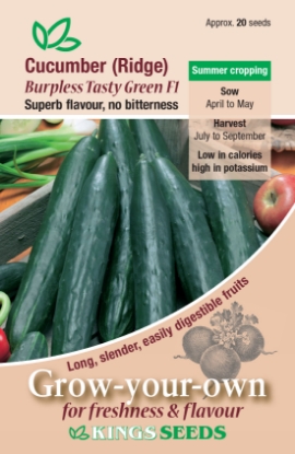 Picture of Cucumber Burpless Tasty Green F1