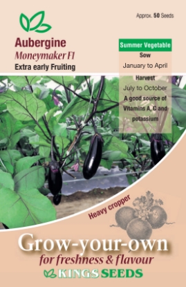 Picture of Aubergine Moneymaker F1