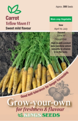 Picture of Carrot Yellow Moon F1